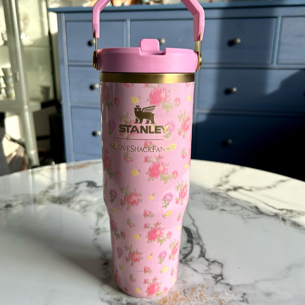 Stanley X Love Shack Fancy 30oz Flip Straw Tumbler in Ibiza Sunset 🎀 BRAND NEW